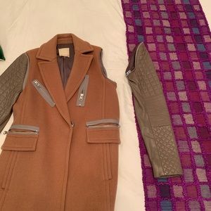 Rebecca Taylor jacket with zip off sleeves
